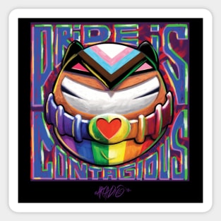 Mr. H3ro Pride Sticker